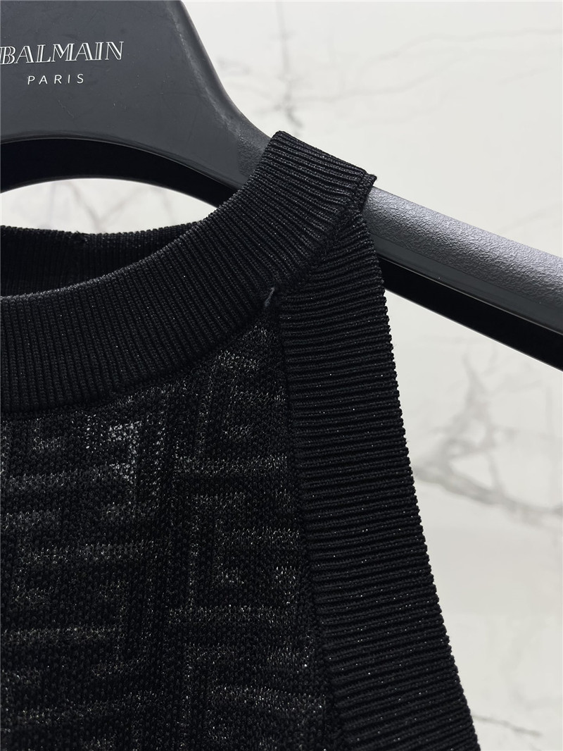 Balmain sleeveless vest cheap replica designer clothes