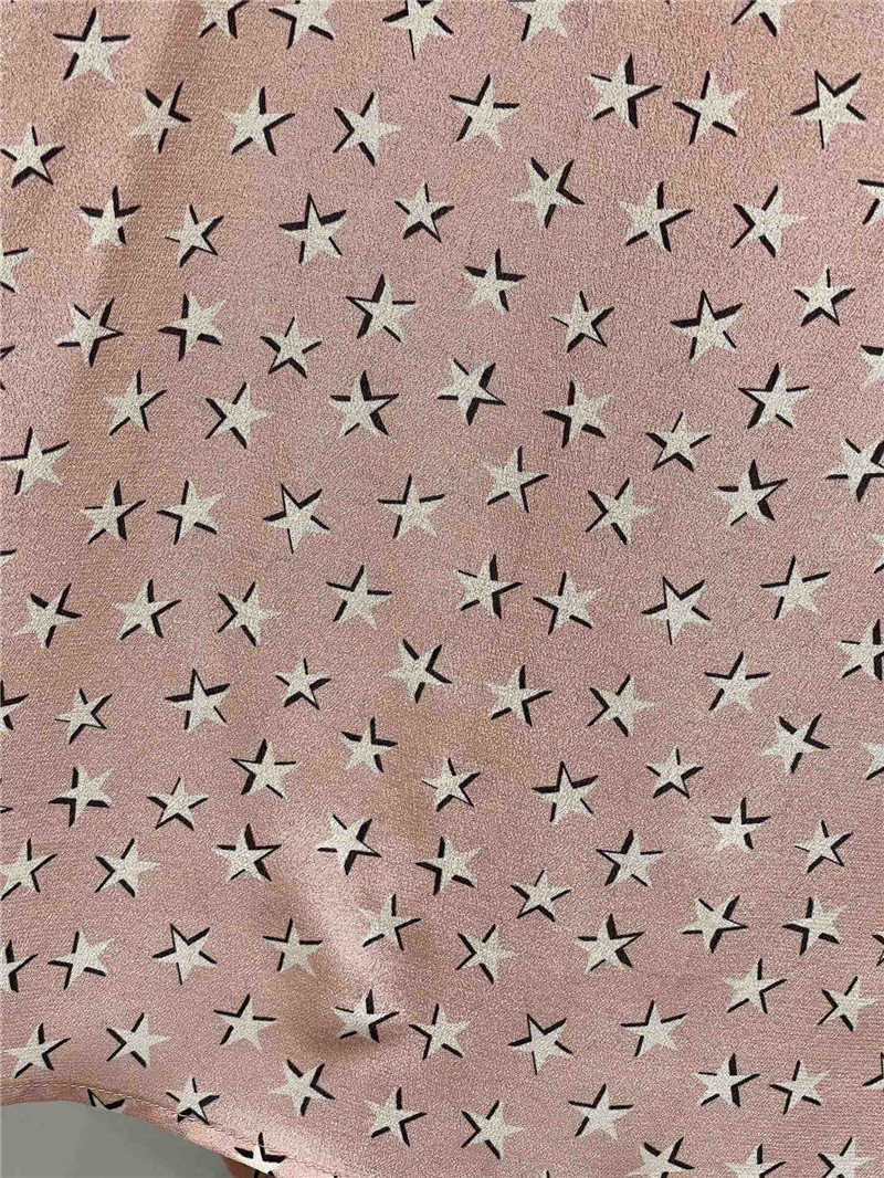 Y51 five-pointed star silk shirt replica designer clothes