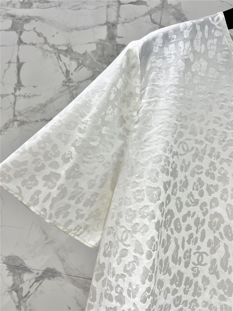 Ch**el silk stretch satin top replica clothing