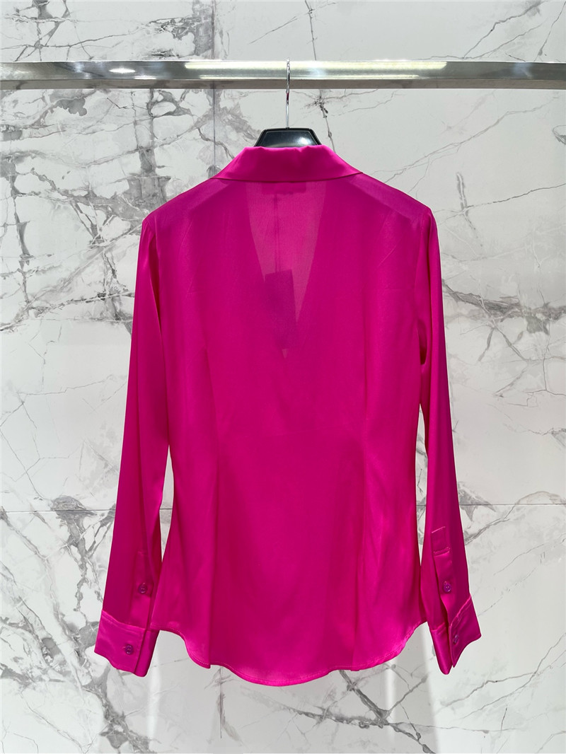YSL silk shirt cheap designer replica clothes