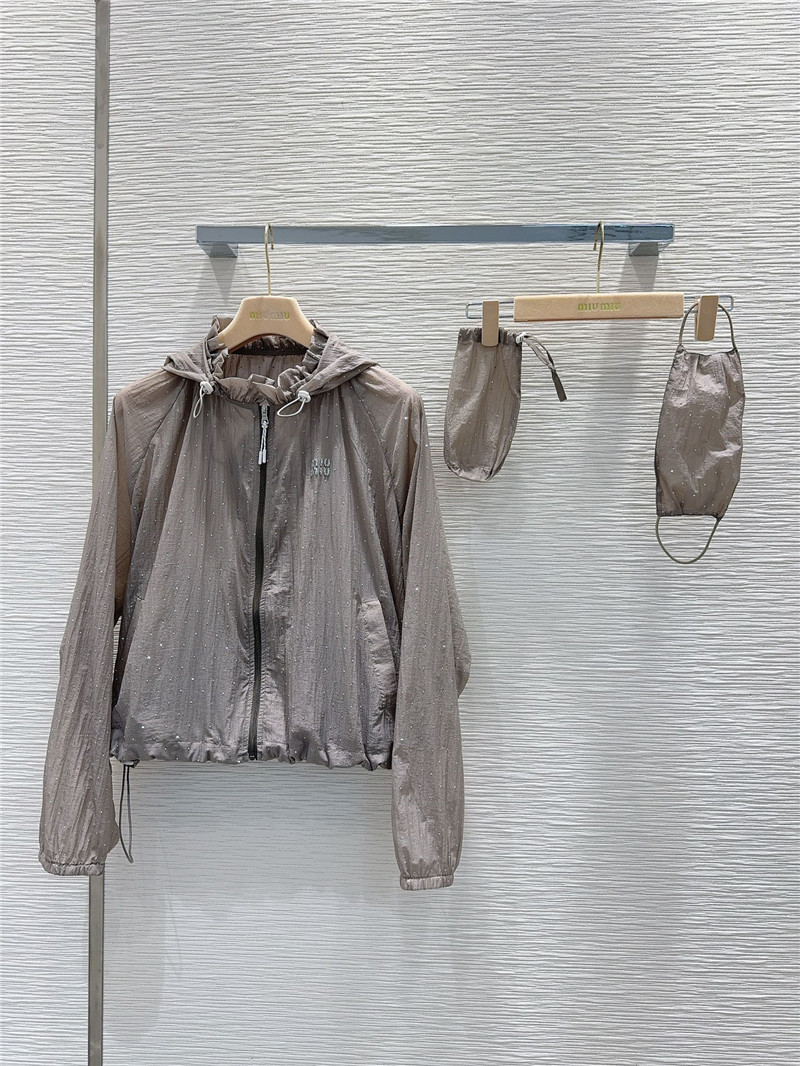 miumiu new sun protection clothing replica designer clothes