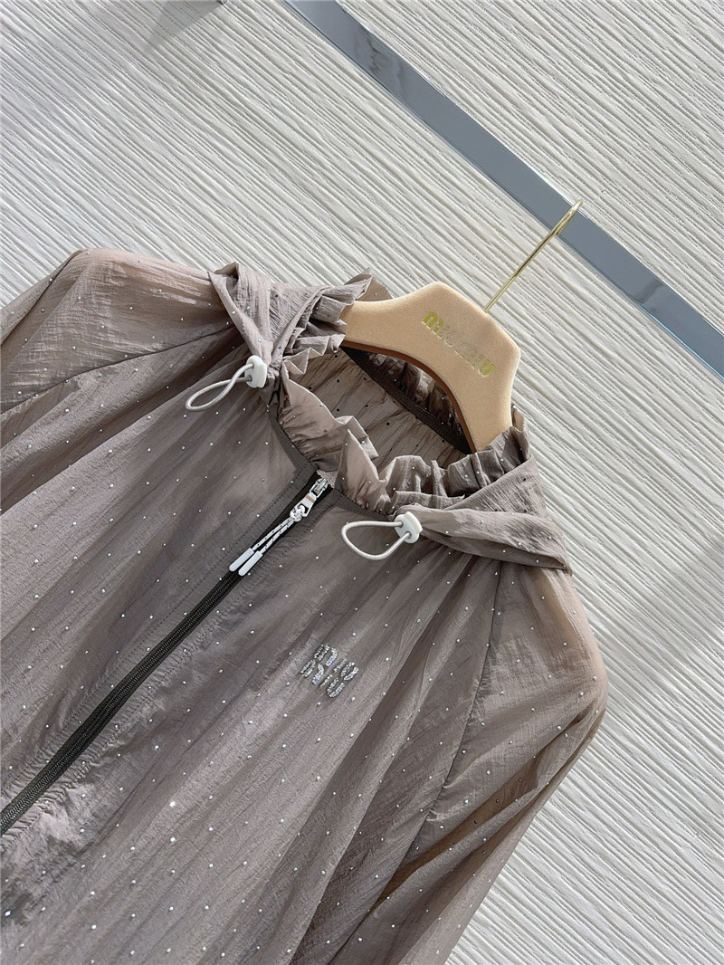 miumiu new sun protection clothing replica designer clothes