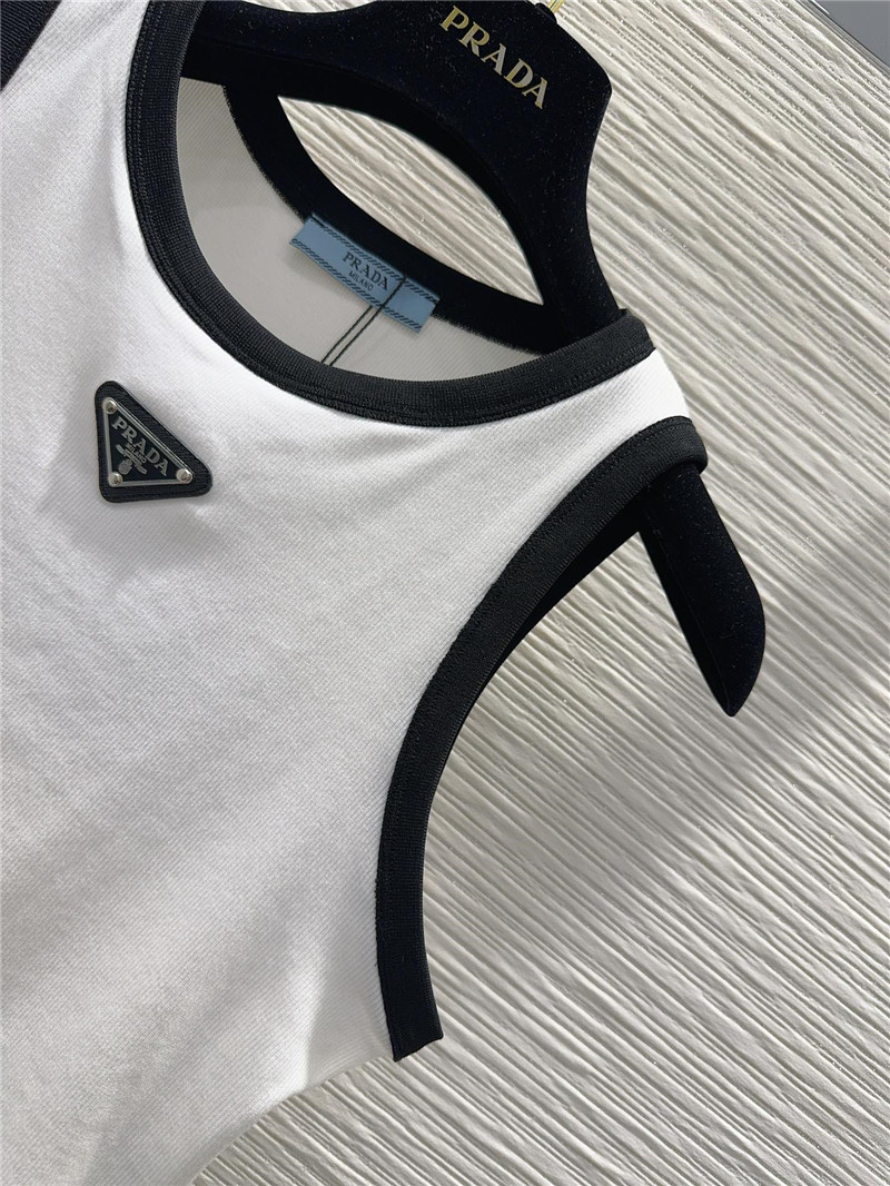 prada color block collision light luxury suit replica d&g clothing