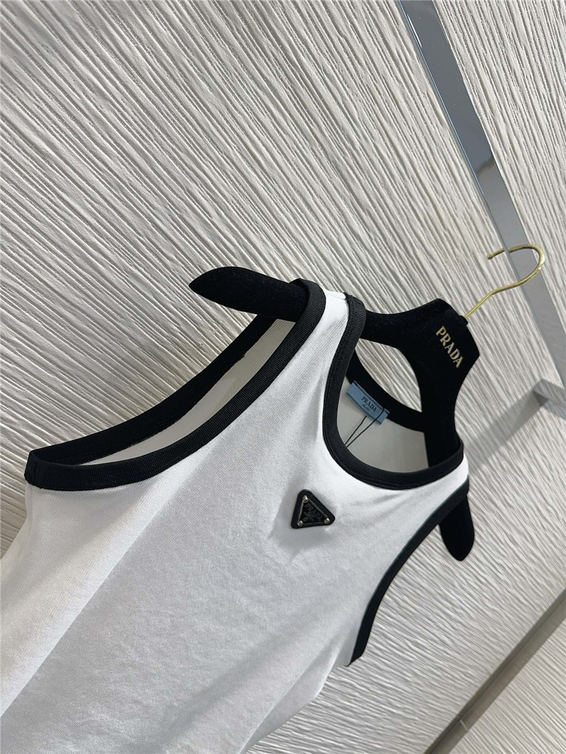 prada color block collision light luxury suit replica d&g clothing