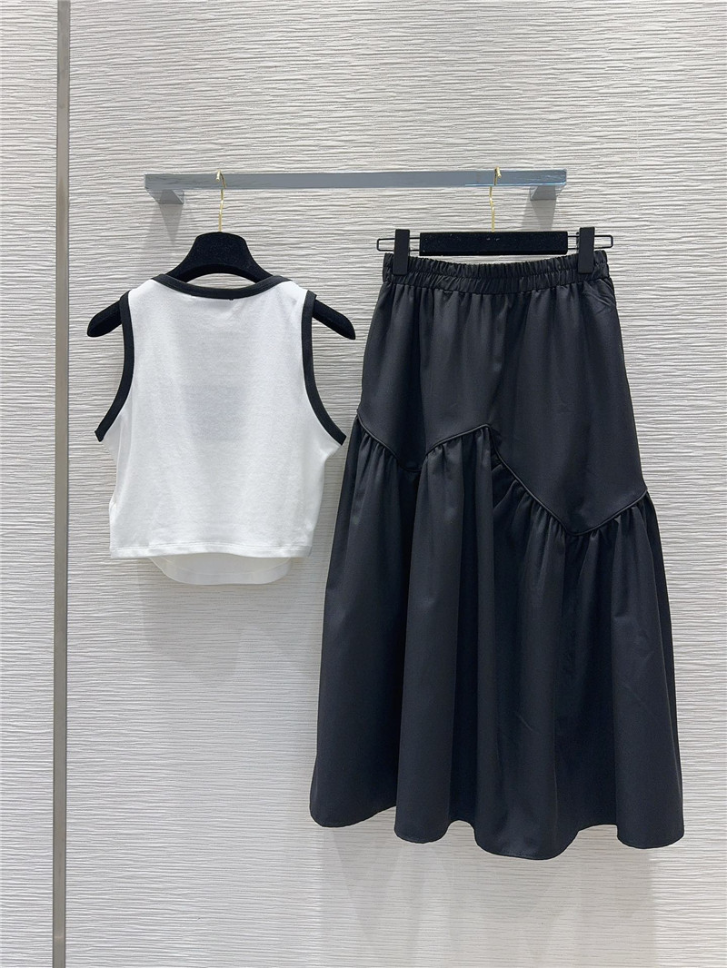 prada color block collision light luxury suit replica d&g clothing