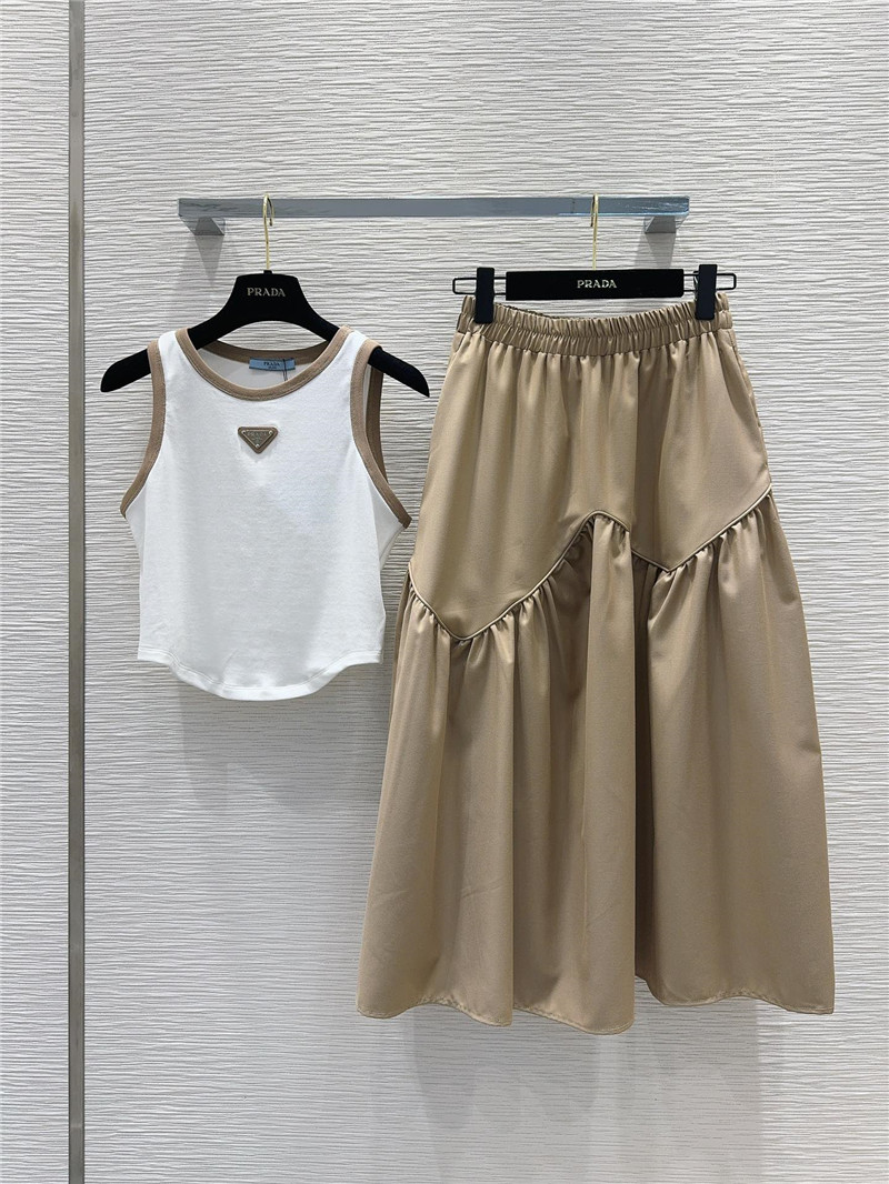 prada color block collision light luxury suit replica d&g clothing