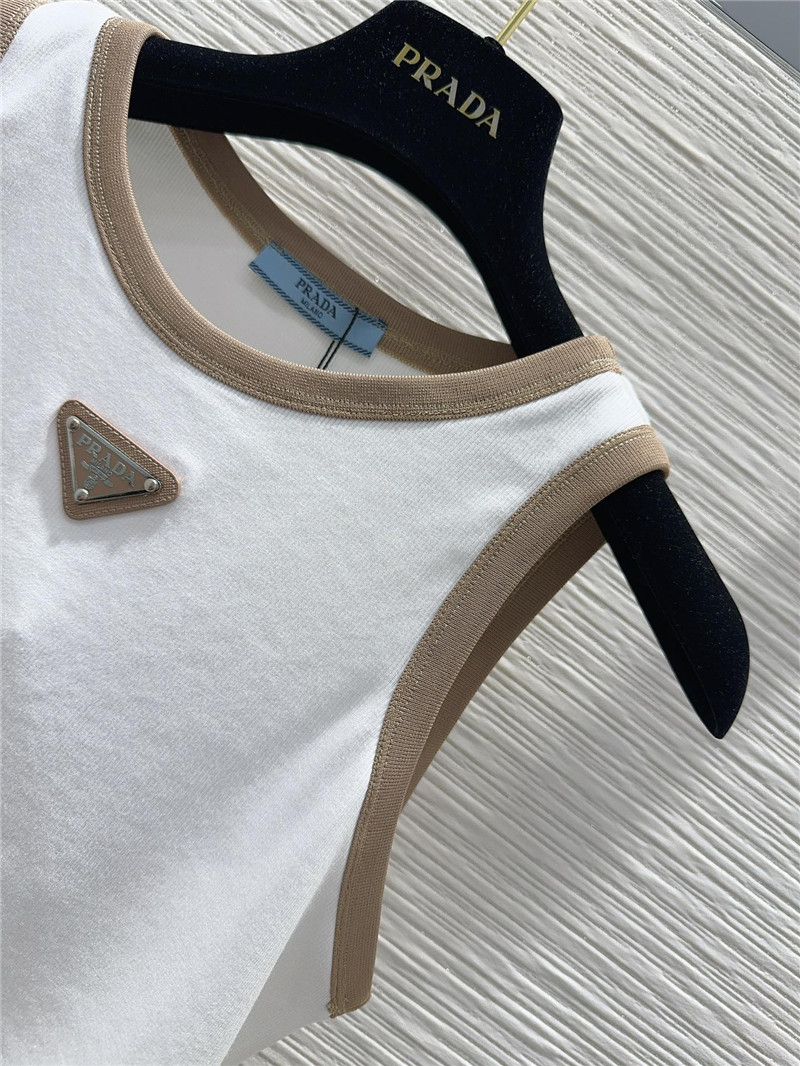 prada color block collision light luxury suit replica d&g clothing