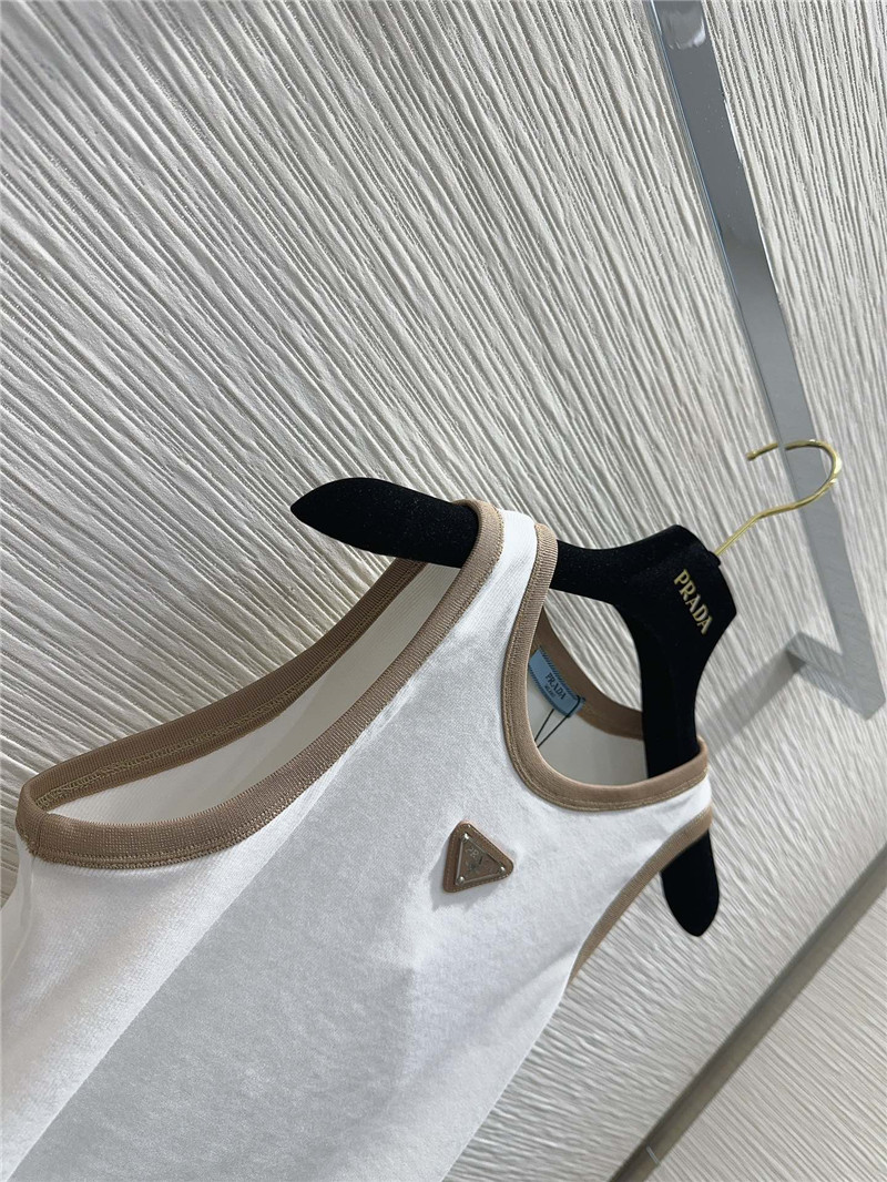 prada color block collision light luxury suit replica d&g clothing