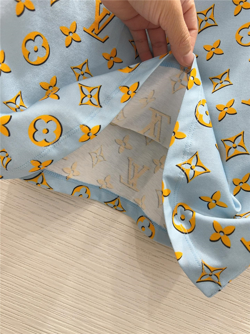 l0vis Vvtt0n lv recycled presbyopia printed t-shirt replicas clothes