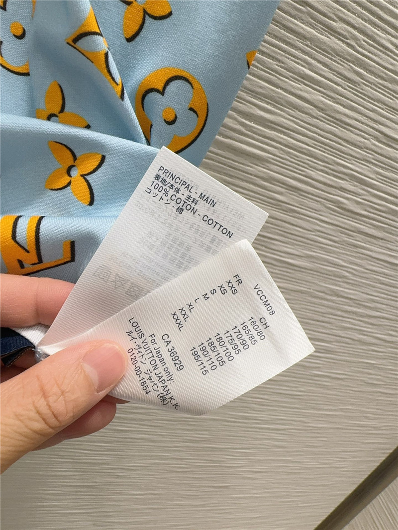 l0vis Vvtt0n lv recycled presbyopia printed t-shirt replicas clothes