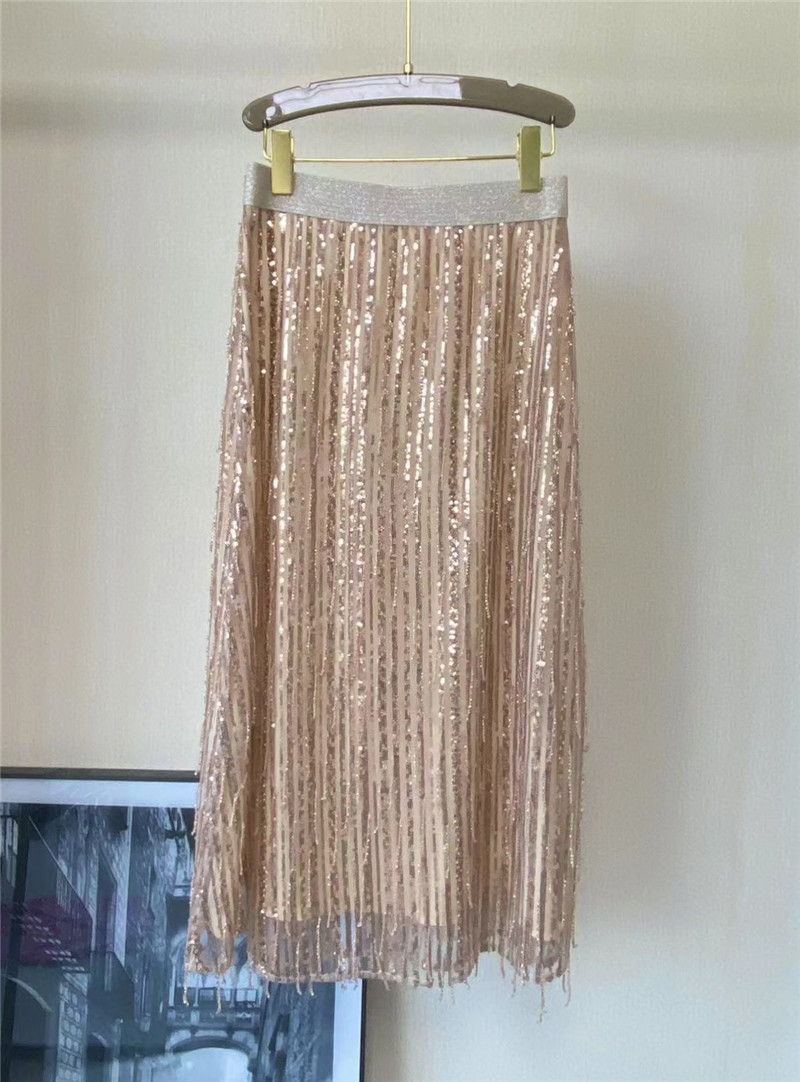 prada beaded sequin long skirt replica d&g clothing
