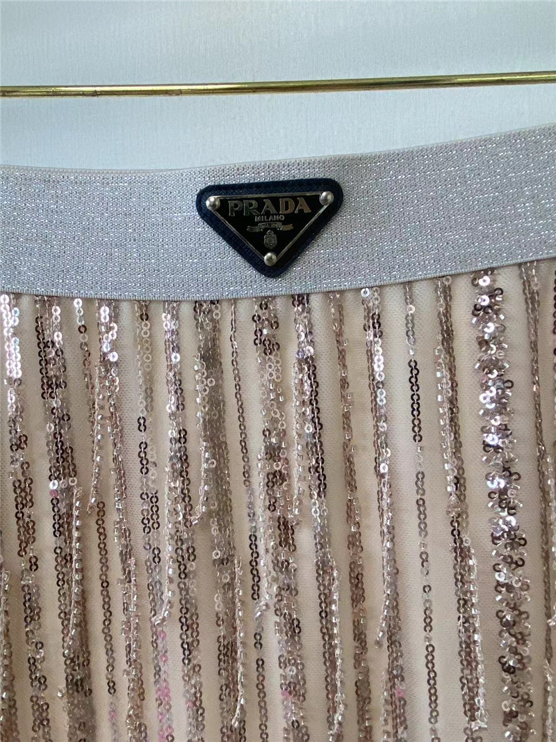 prada beaded sequin long skirt replica d&g clothing