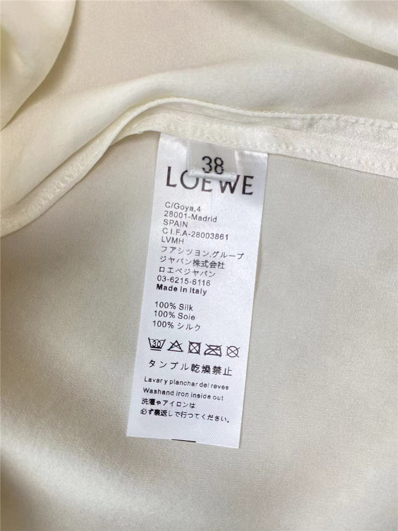 L0ew* silk shirt replica designer clothes