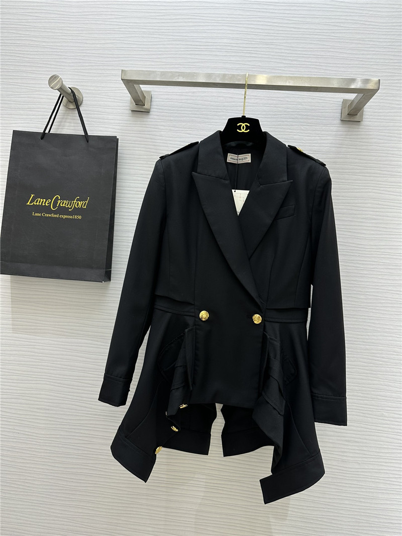 Alexander mcqueen blazer replica clothes