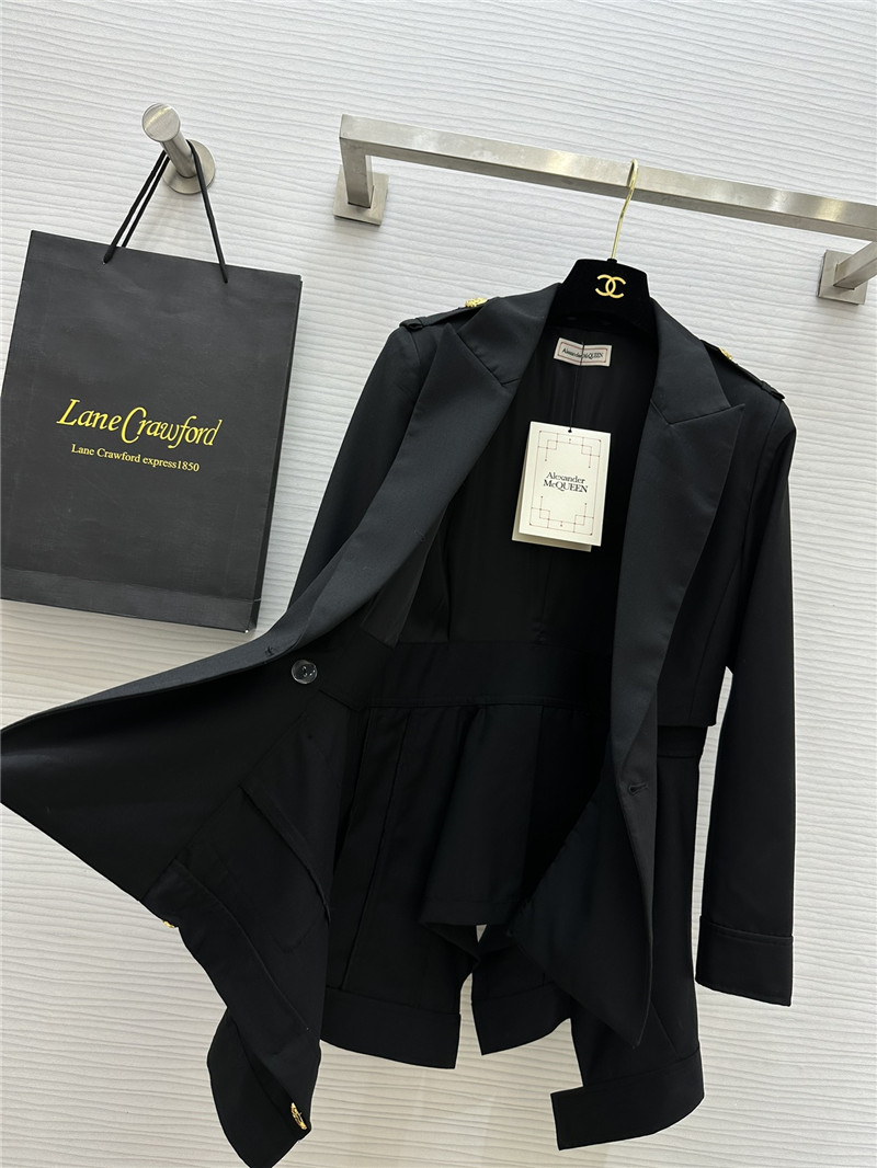 Alexander mcqueen blazer replica clothes