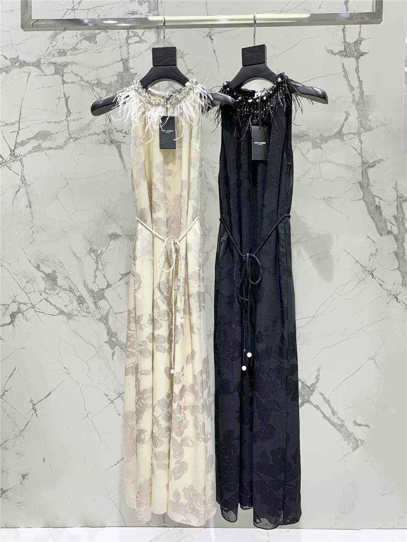 Y51 rayon satin cutout dress replica clothes