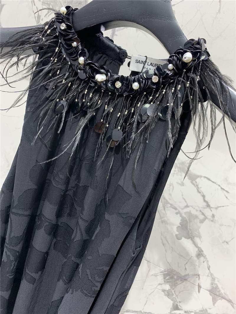 Y51 rayon satin cutout dress replica clothes