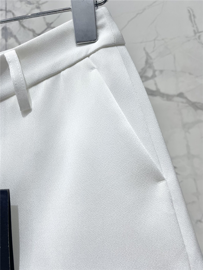 y51 acetate satin D1am0nd button shorts replica d&g clothing