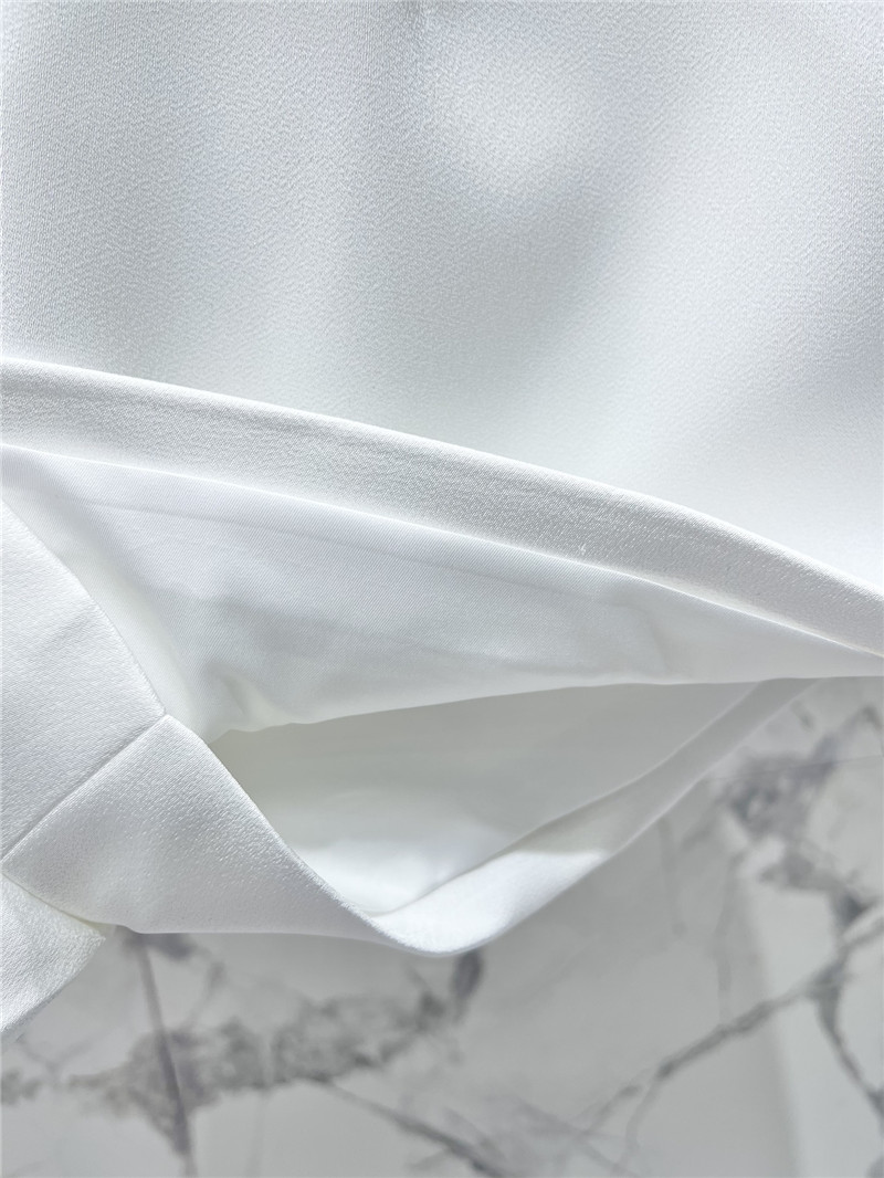 y51 acetate satin D1am0nd button shorts replica d&g clothing