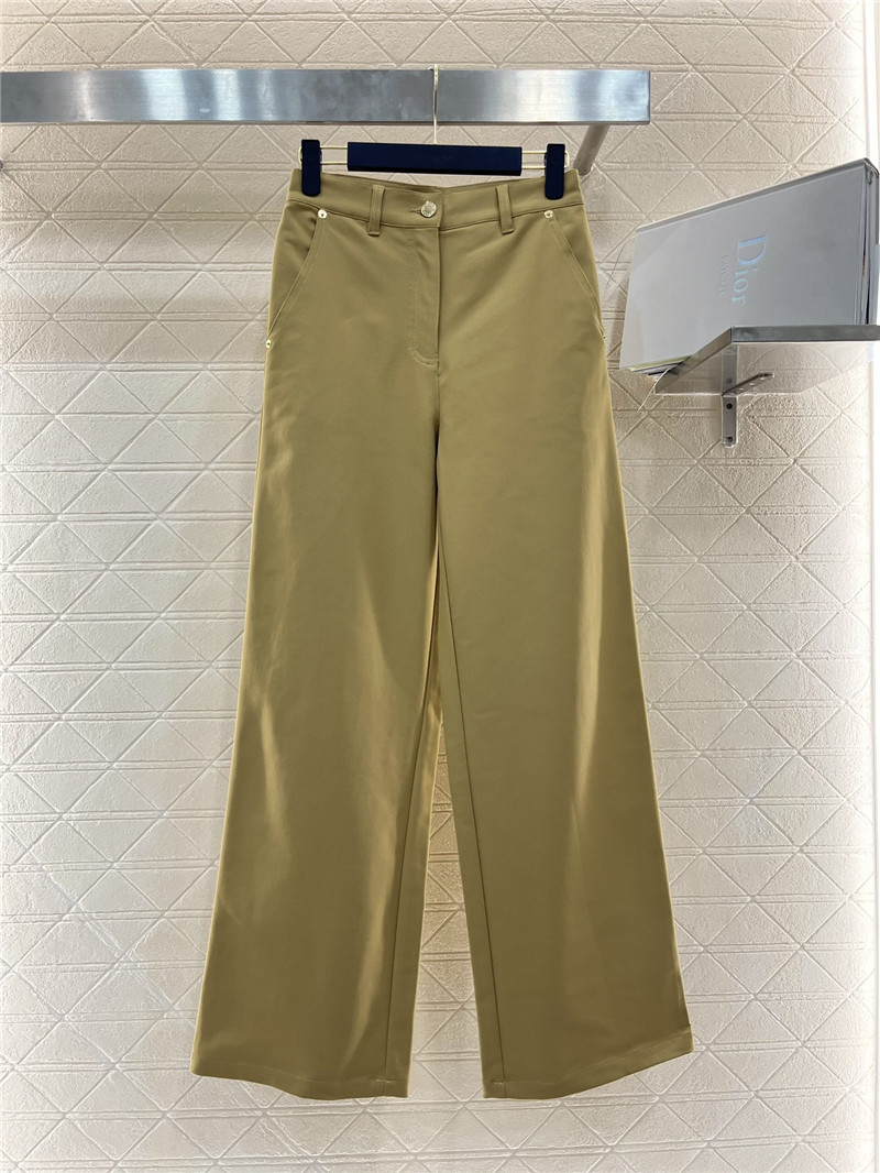 louis vuitton LV straight wide leg trousers replica designer clothes
