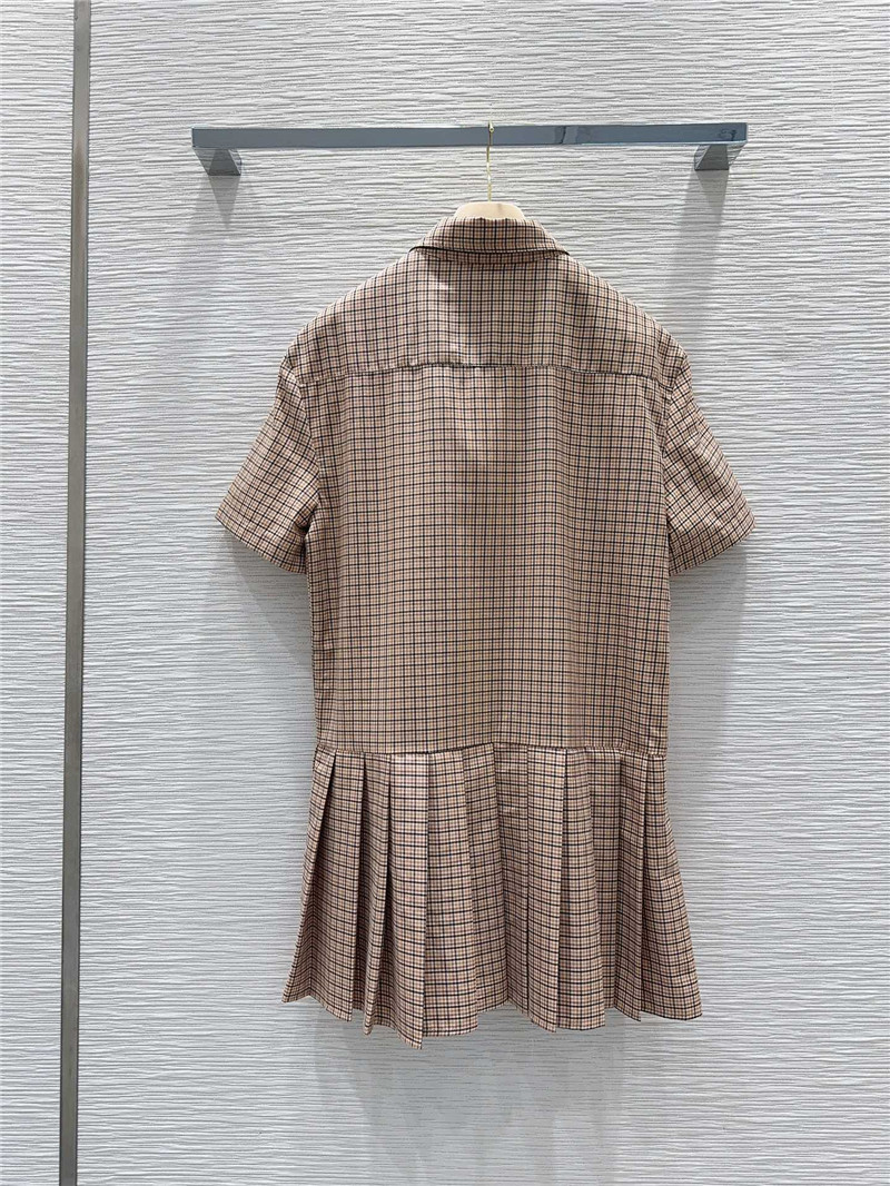 miumiu short sleeve shirt dress replicas clothes