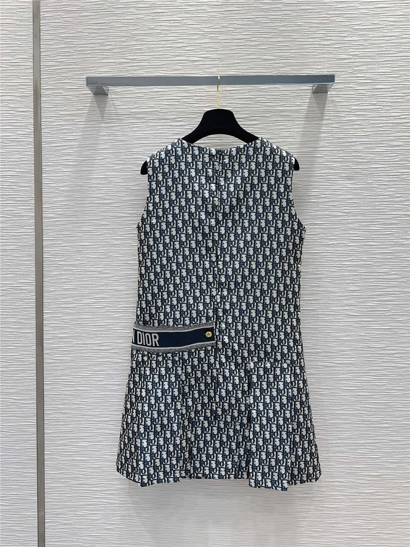 dior sleeveless dress replica designer clothes