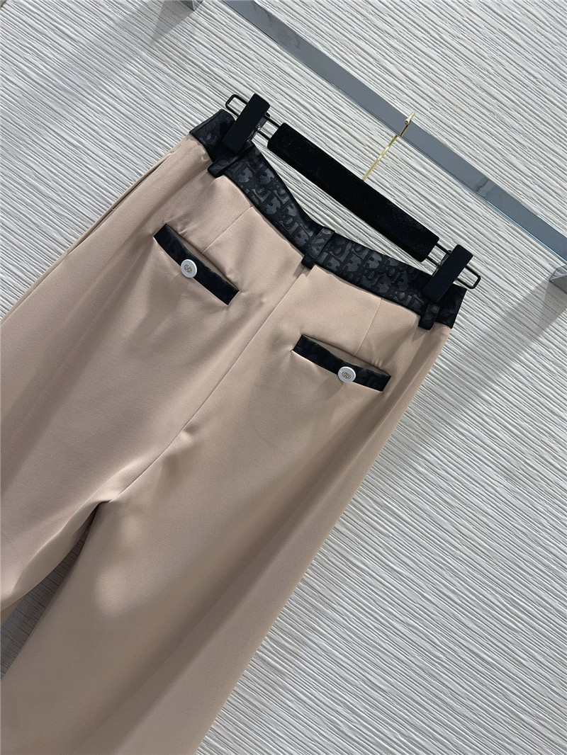 D10r trousers wide leg trousers cheap replica designer clothes
