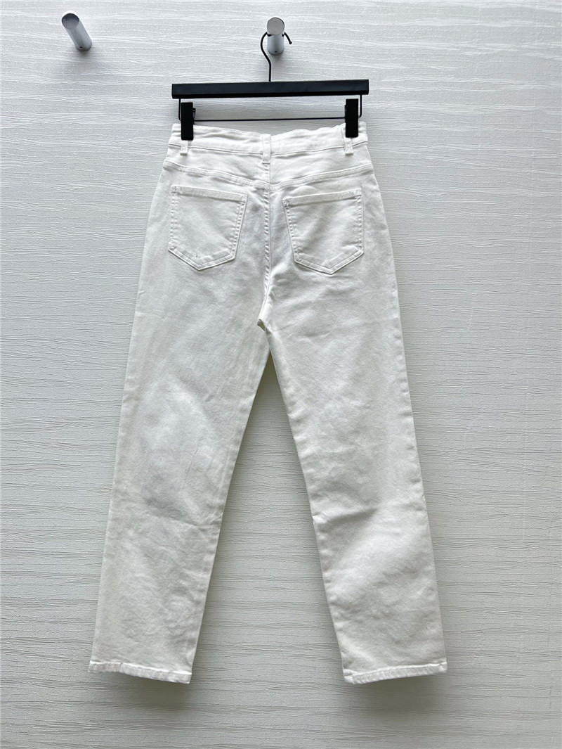 Ch**el handmade high-end jeans replica clothing