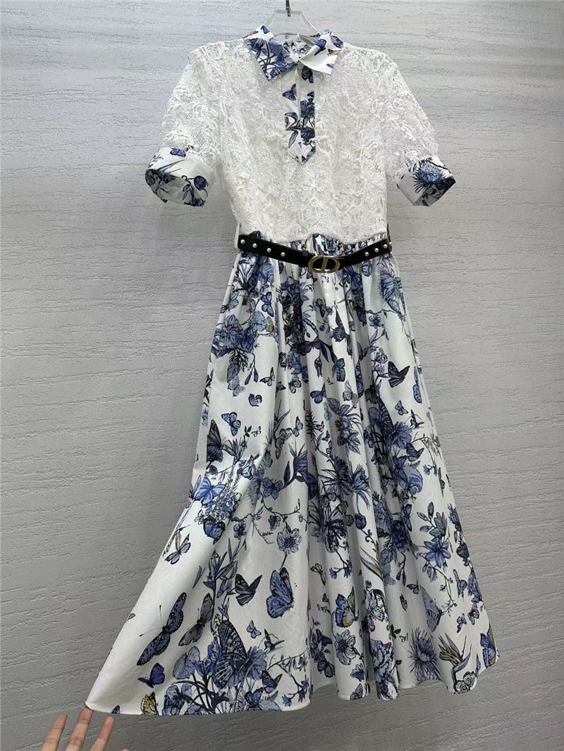 D10r water soluble lace heavy dress replica clothing