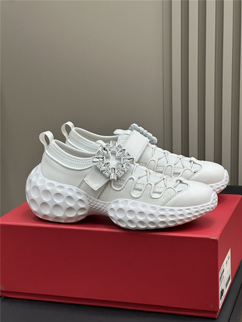 Roger Vivier Diamond Buckle Sneakers