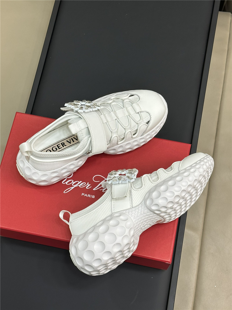 Roger Vivier Diamond Buckle Sneakers