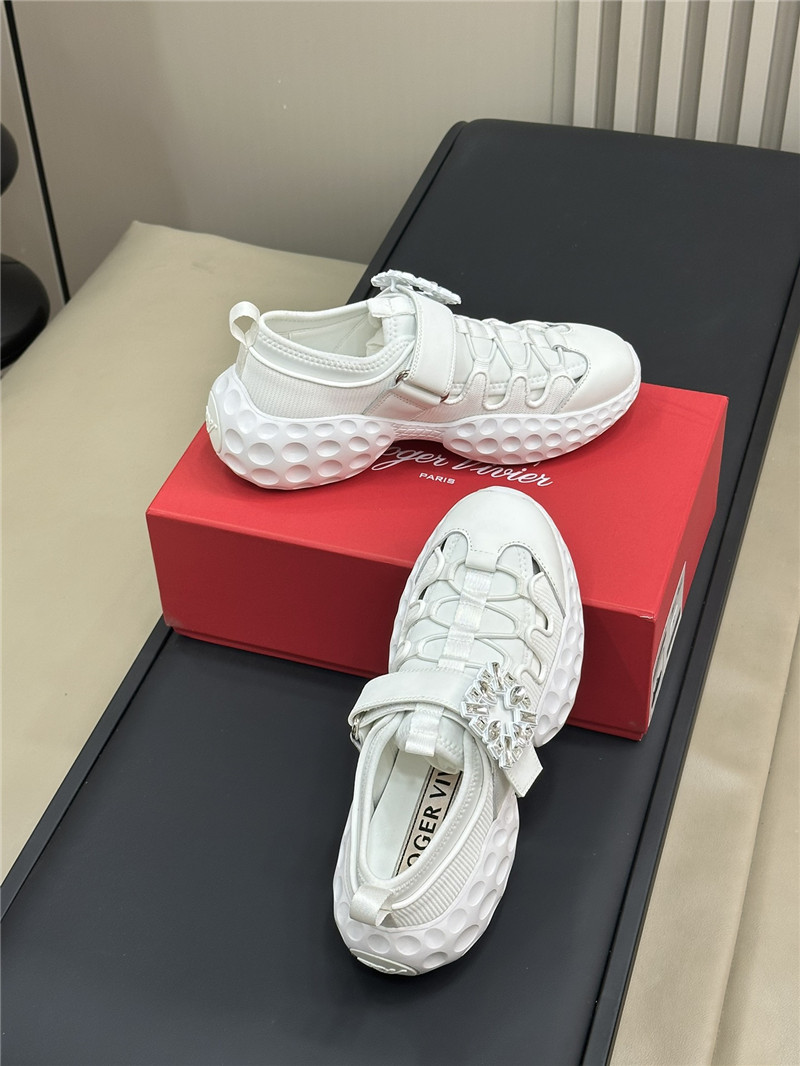 Roger Vivier Diamond Buckle Sneakers