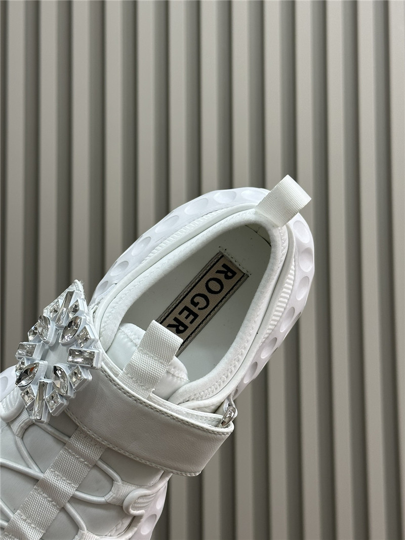 Roger Vivier Diamond Buckle Sneakers