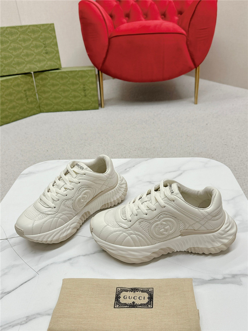 Gucci Platform Sneakers Women White