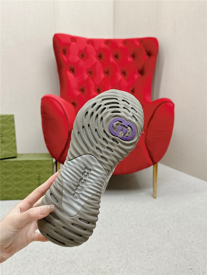 Gucci Platform Sneakers Women Gray