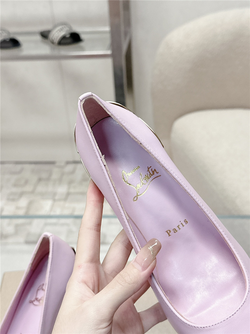 Chr1st1an louboutin ginko 85 leather pumps