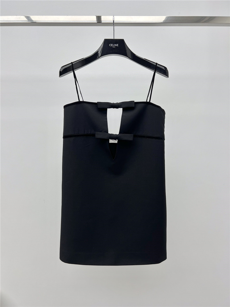 celine bow hollow dress replica clothing sites