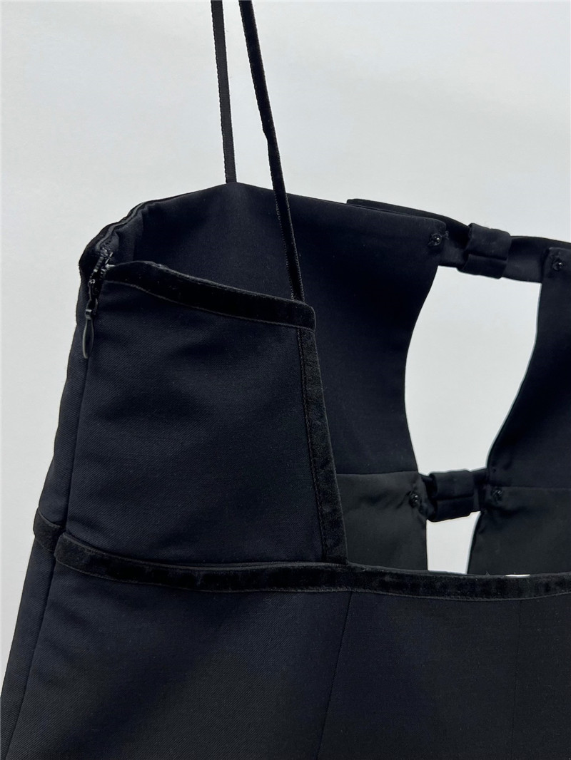 Ce1i*e bow hollow dress replica clothing sites