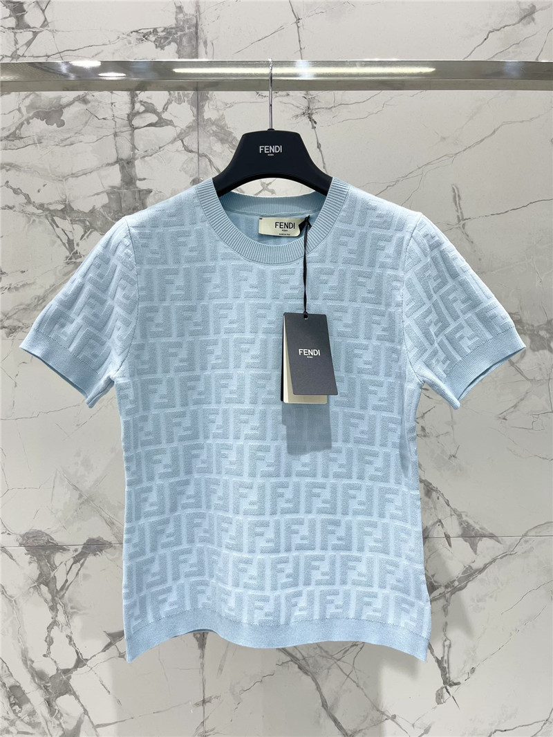 Fendi FF Presbyopic Jacquard T-Shirt