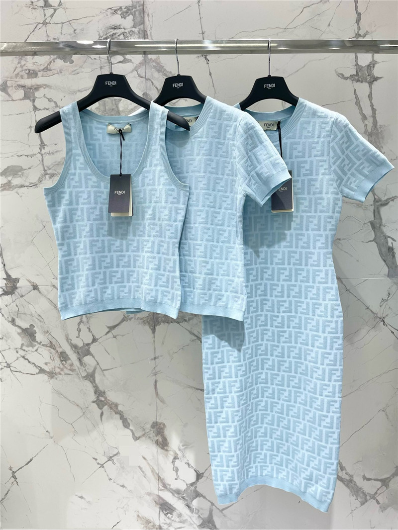 F**di ff presbyopic jacquard t-shirt