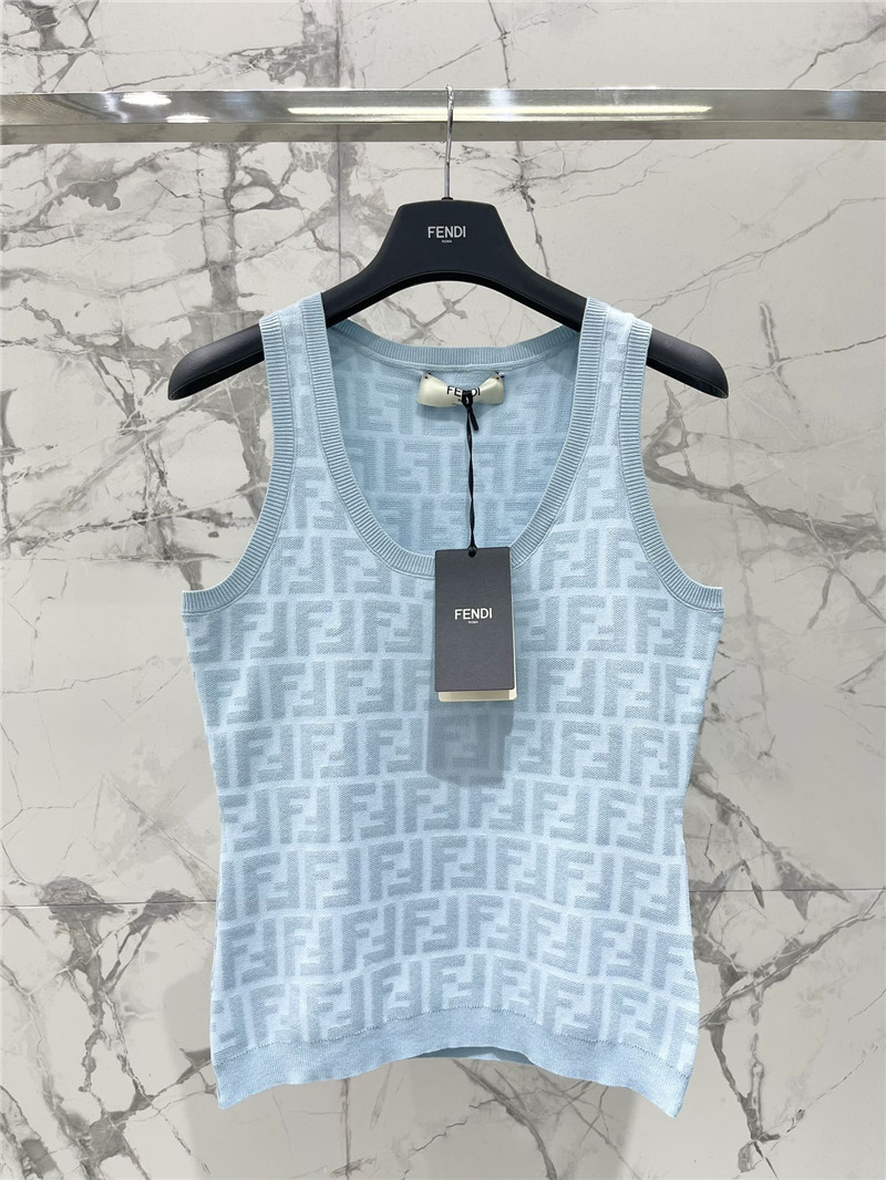 Fendi FF Presbyopic Jacquard Vest