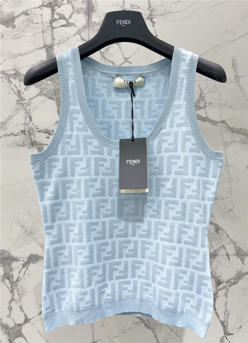 F**di ff presbyopic jacquard vest
