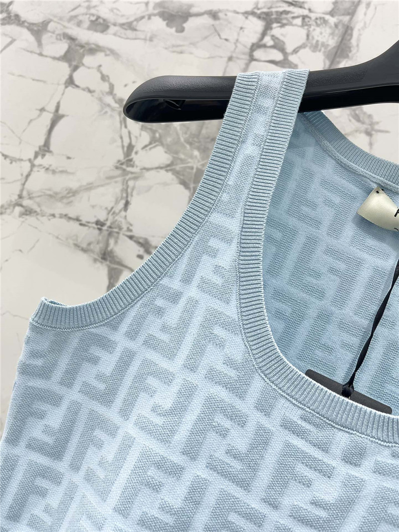 F**di ff presbyopic jacquard vest