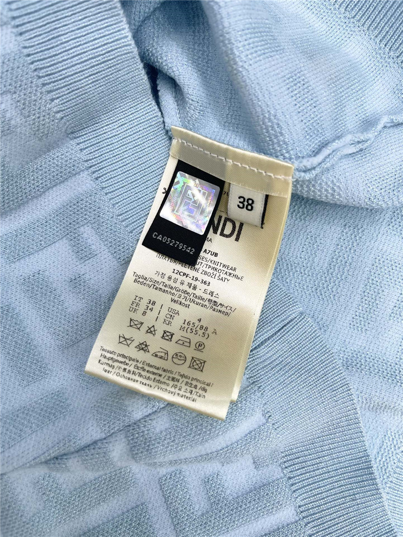 F**di ff presbyopic jacquard vest