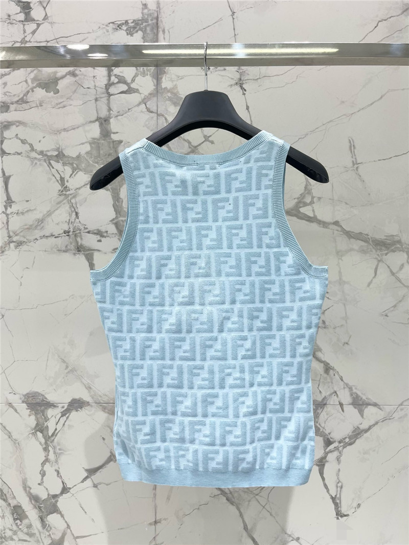 F**di ff presbyopic jacquard vest