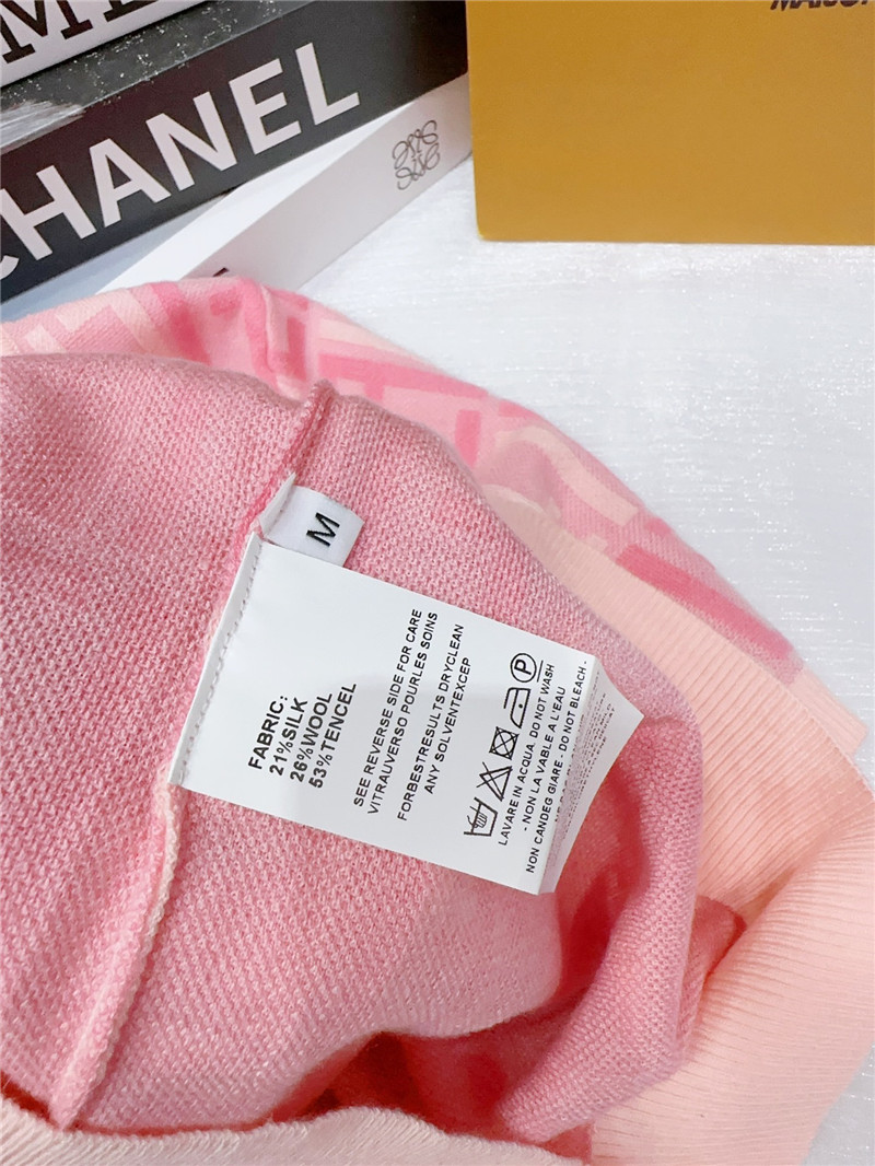 F**di short-sleeved knitted top replica clothes