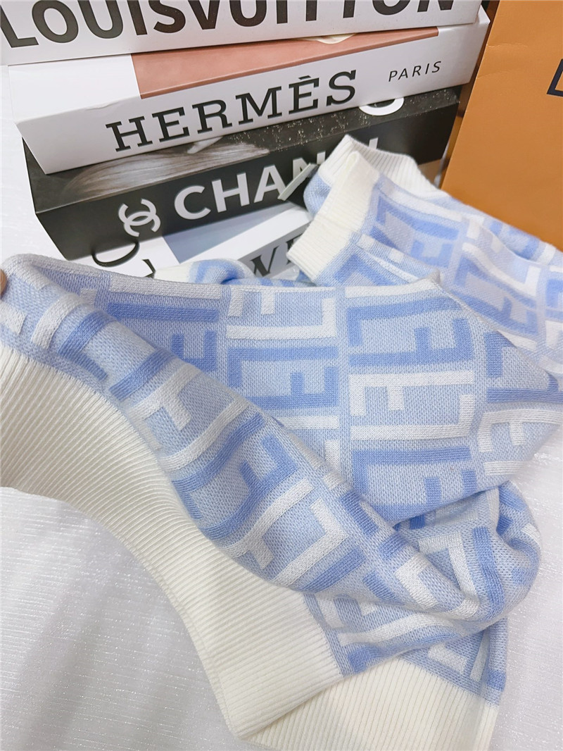 F**di short-sleeved knitted top replica clothes