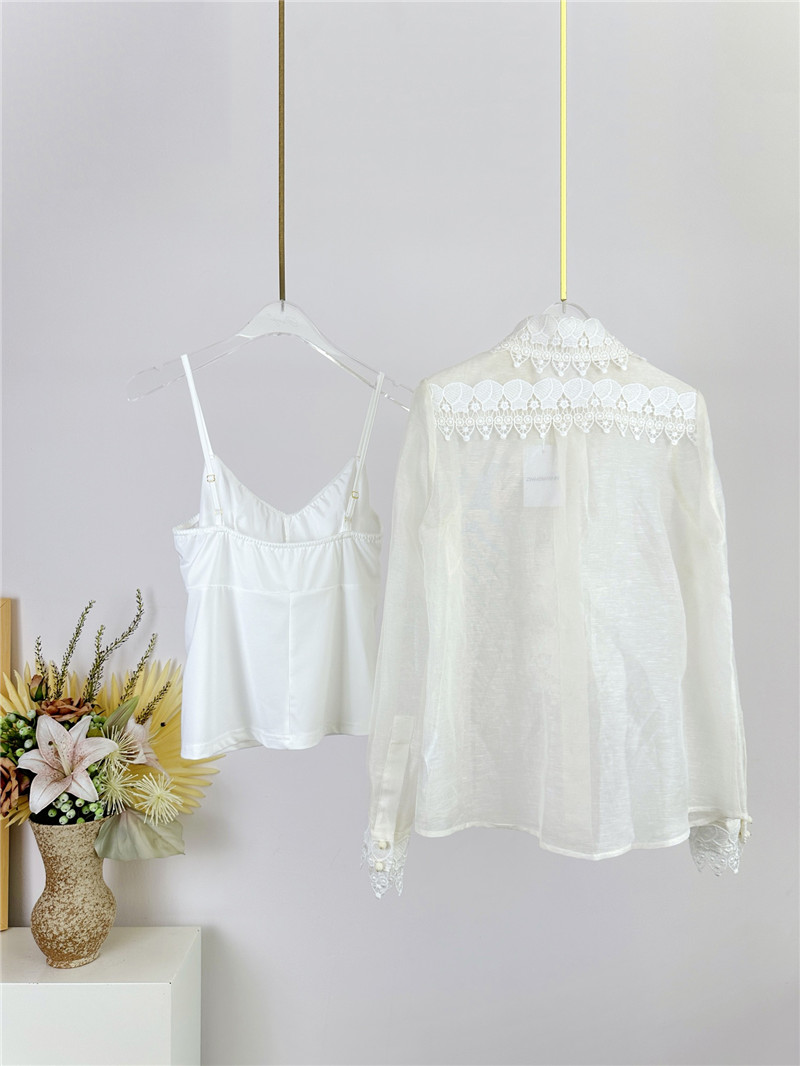 zimm lapel long sleeve women’s shirt tops replicas clothes