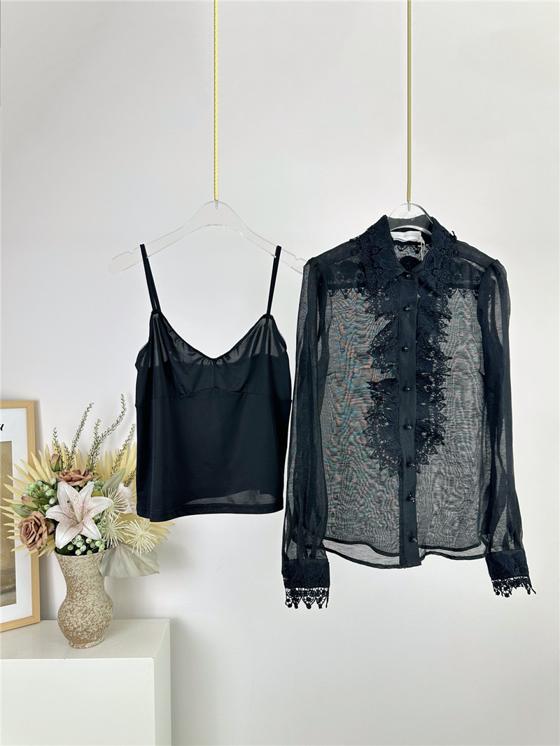 zimm lapel long sleeve women’s shirt tops replicas clothes