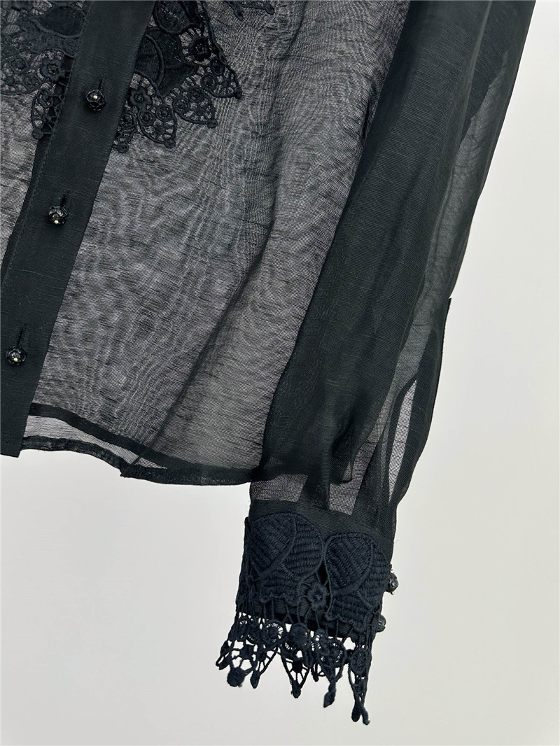 zimm lapel long sleeve women’s shirt tops replicas clothes